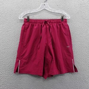 DSG 2in1 Stride Run Shorts Raspberry Sherbet Small Red Mens Moisture Wicking NWT